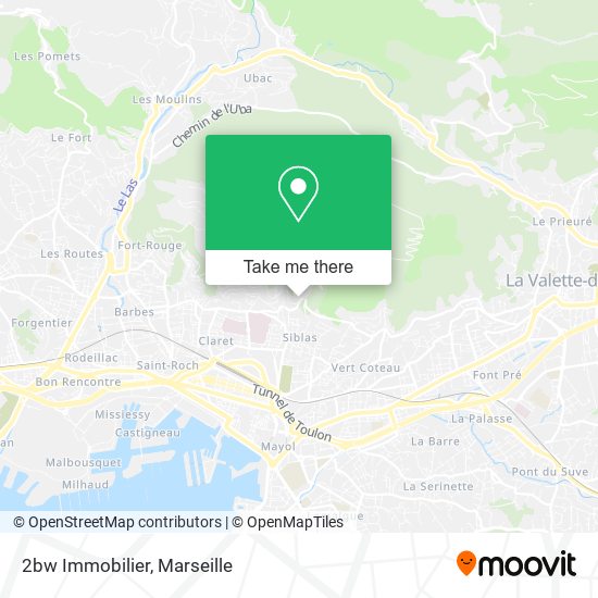 2bw Immobilier map