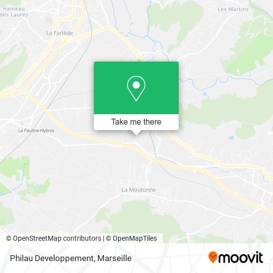 Philau Developpement map