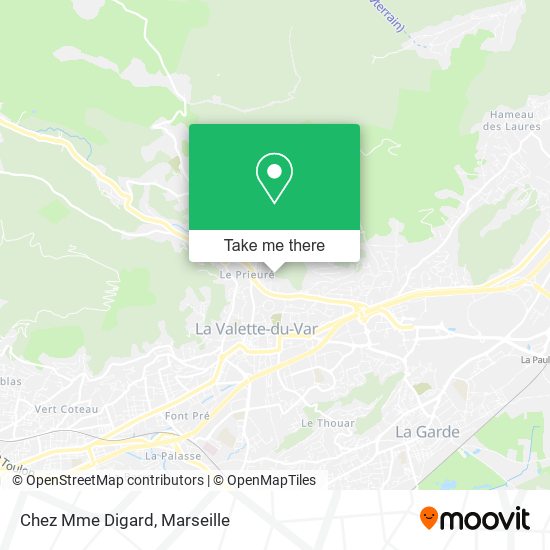 Chez Mme Digard map