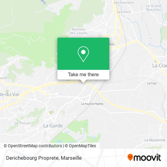 Derichebourg Proprete map
