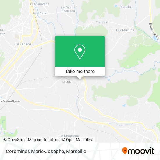 Coromines Marie-Josephe map