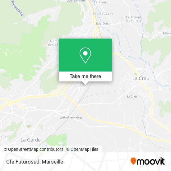 Cfa Futurosud map