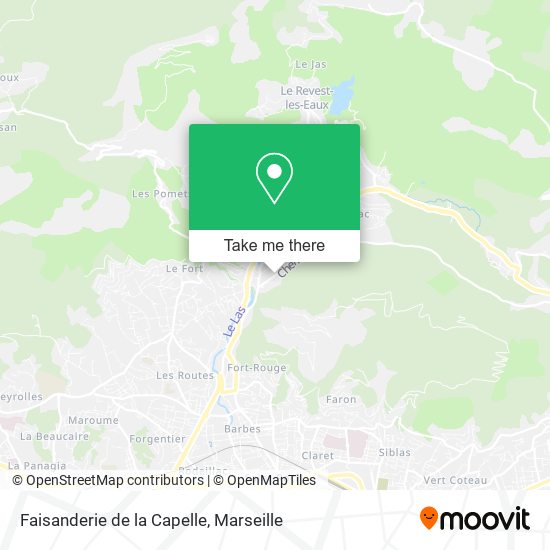 Faisanderie de la Capelle map