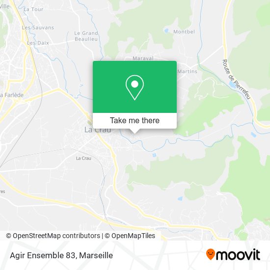 Agir Ensemble 83 map