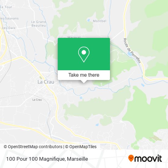 100 Pour 100 Magnifique map