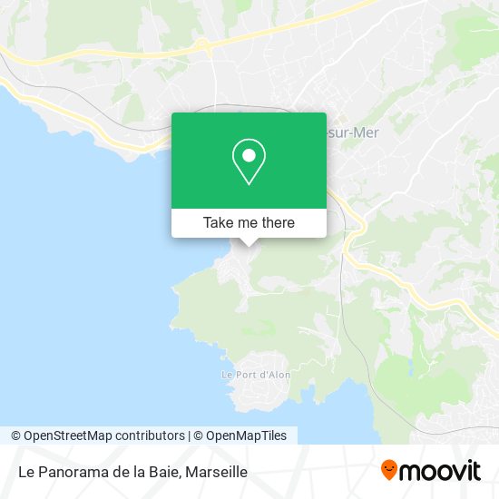 Le Panorama de la Baie map