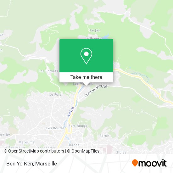 Ben Yo Ken map
