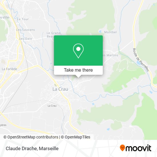 Claude Drache map