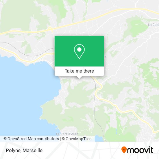 Mapa Polyne