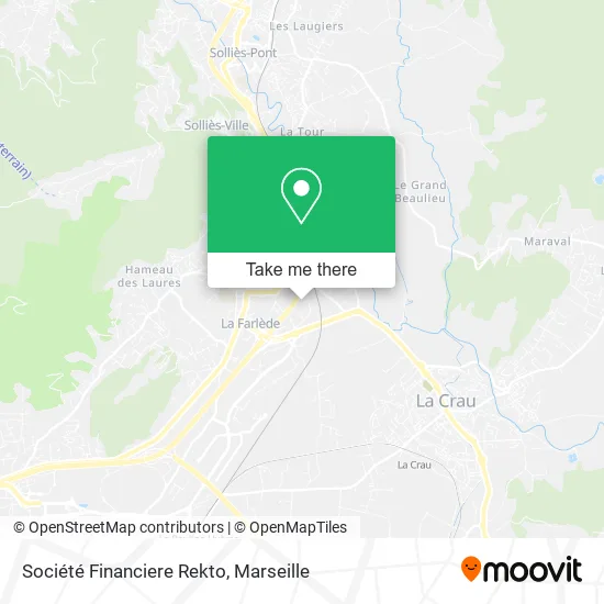 Société Financiere Rekto map