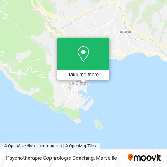 Psychotherapie Sophrologie Coaching map