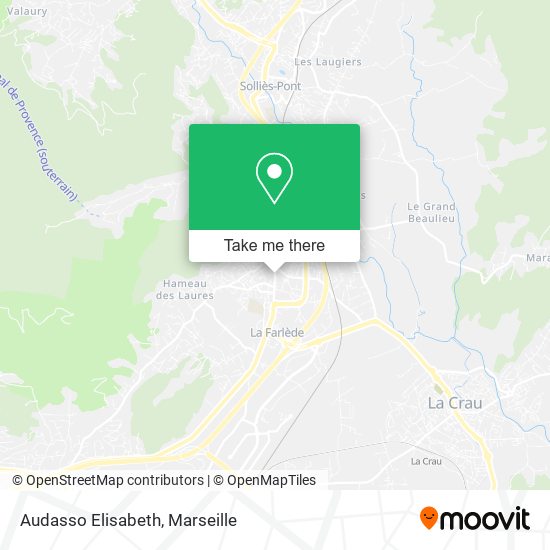 Audasso Elisabeth map