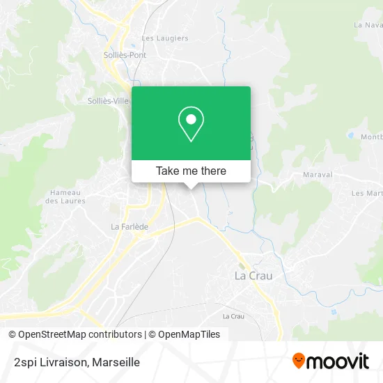 2spi Livraison map
