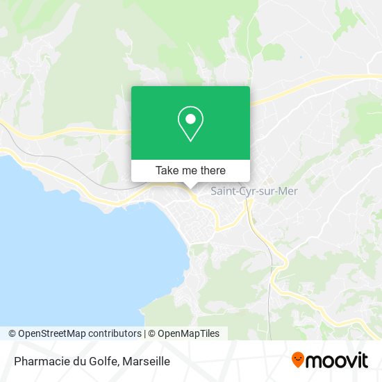 Mapa Pharmacie du Golfe