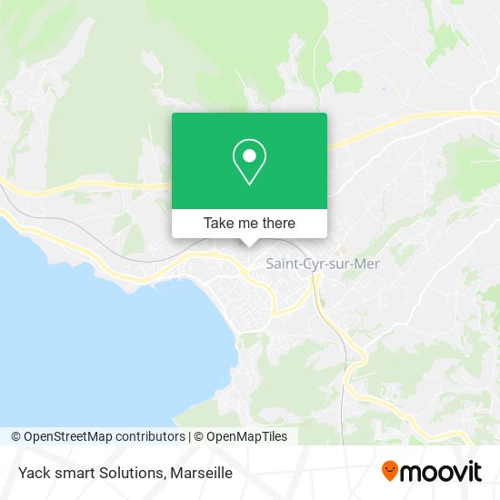 Yack smart Solutions map