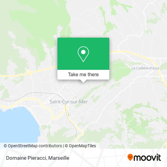 Domaine Pieracci map