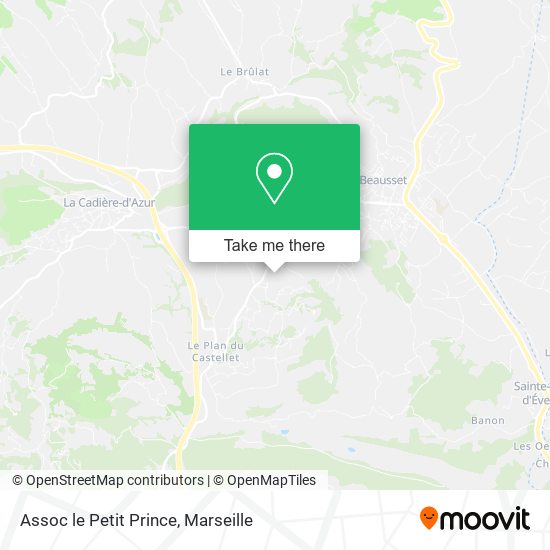 Assoc le Petit Prince map