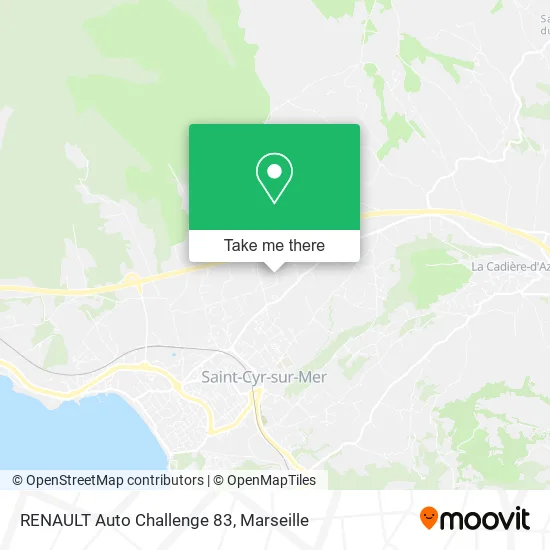 RENAULT Auto Challenge 83 map