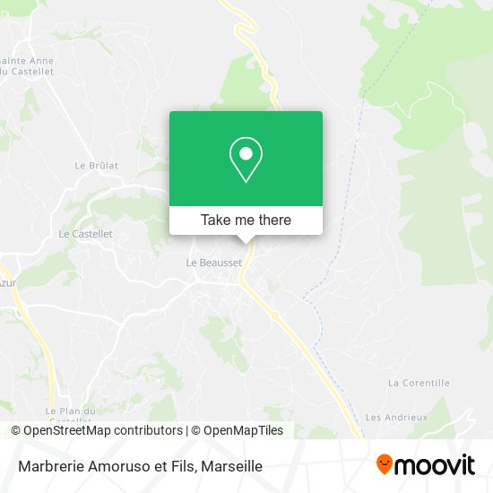 Marbrerie Amoruso et Fils map