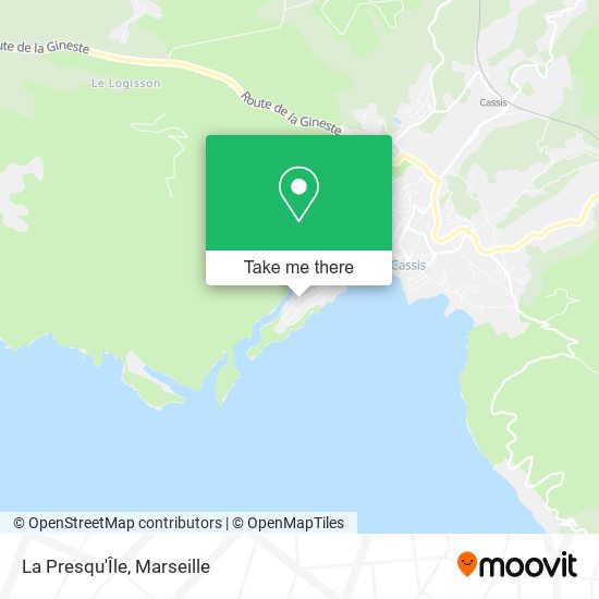 La Presqu'Île map