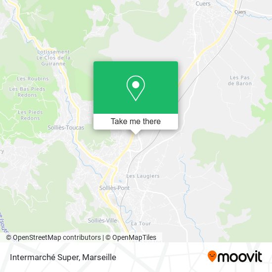 Intermarché Super map