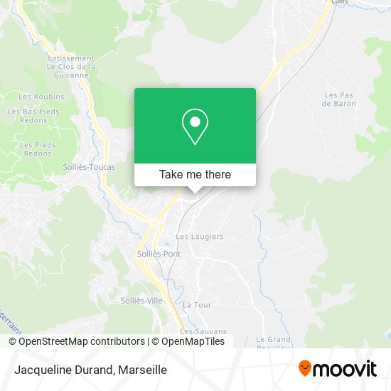 Jacqueline Durand map