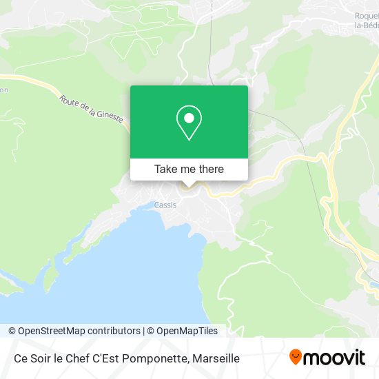 Ce Soir le Chef C'Est Pomponette map