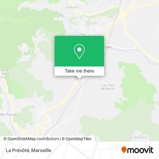La Prévôté map