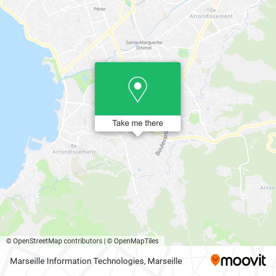 Marseille Information Technologies map