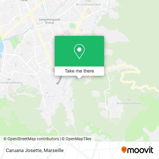 Caruana Josette map
