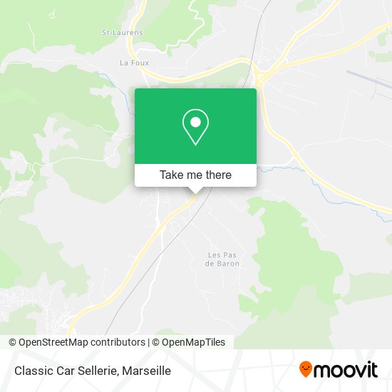 Classic Car Sellerie map