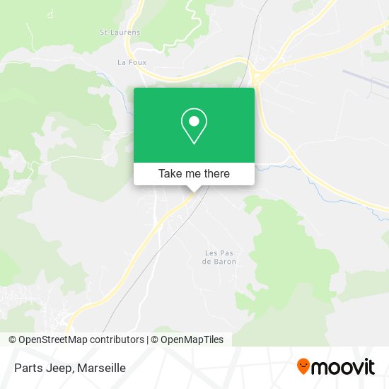 Parts Jeep map