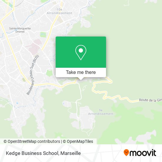 Kedge Business School map
