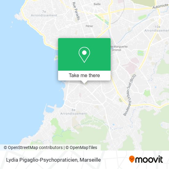 Lydia Pigaglio-Psychopraticien map