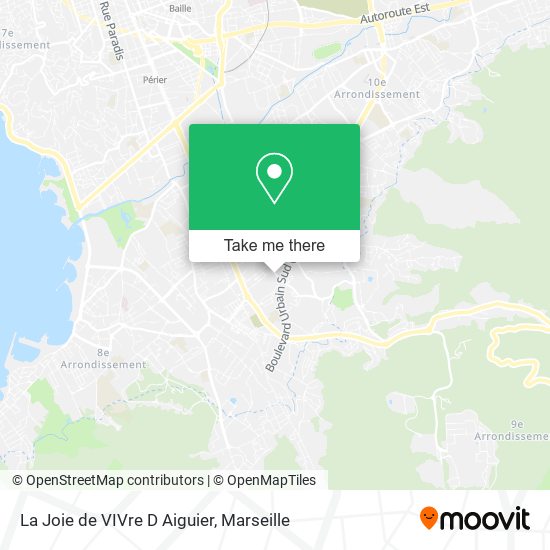 La Joie de VIVre D Aiguier map