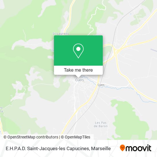 E.H.P.A.D. Saint-Jacques-les Capucines map