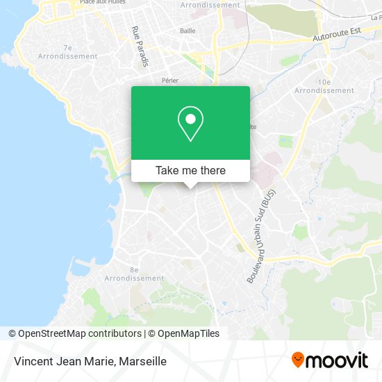 Vincent Jean Marie map