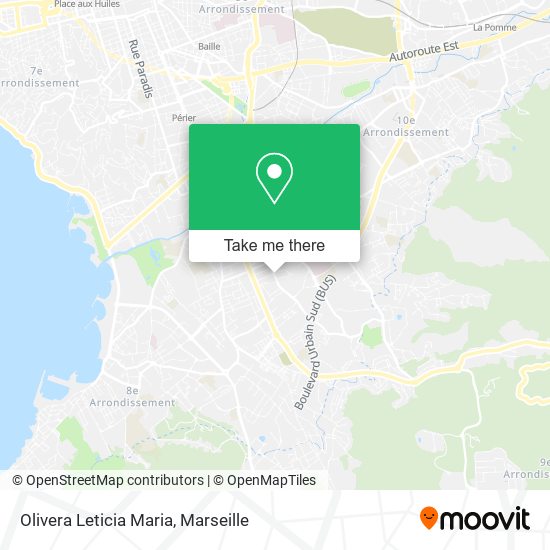Olivera Leticia Maria map