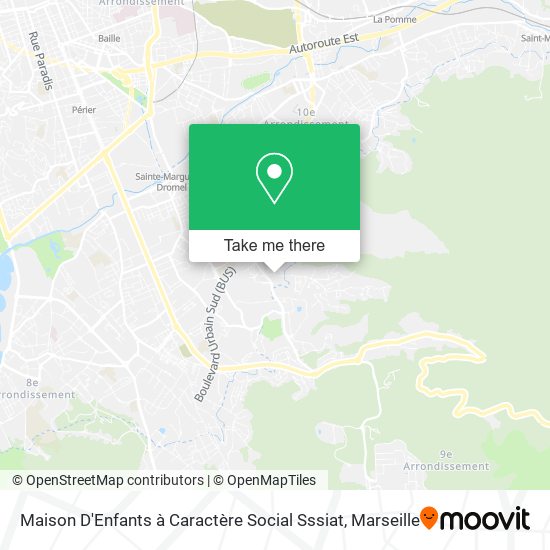 Maison D'Enfants à Caractère Social Sssiat map