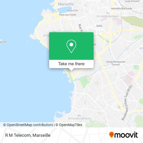 R M Telecom map