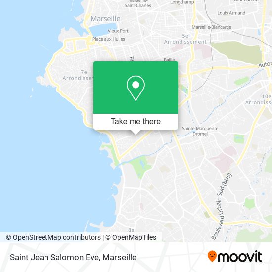 Saint Jean Salomon Eve map