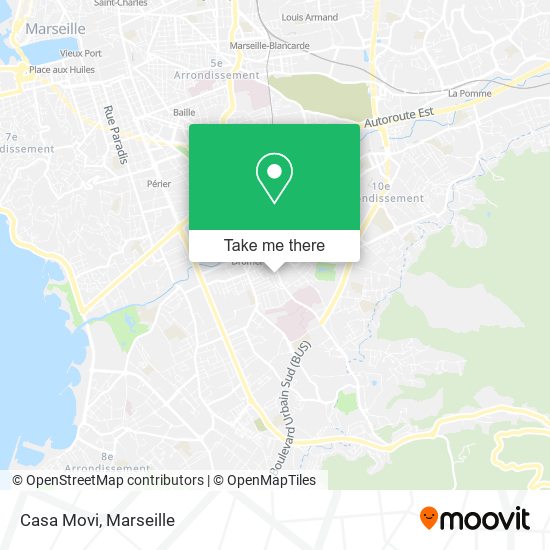 Casa Movi map