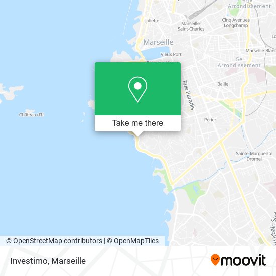 Investimo map