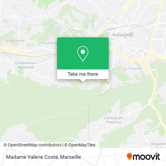 Madame Valerie Coste map