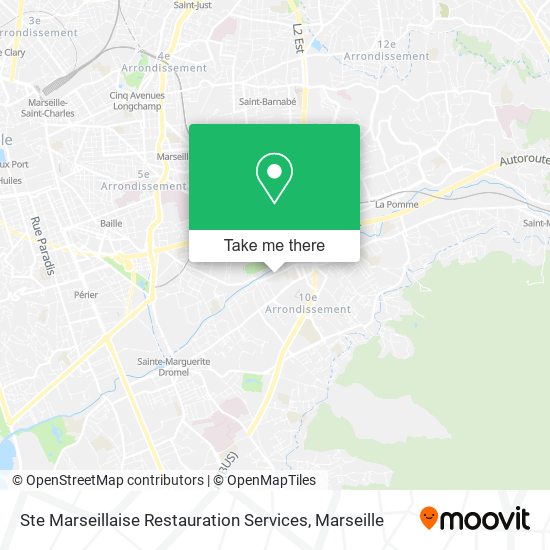 Ste Marseillaise Restauration Services map