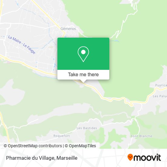 Mapa Pharmacie du Village