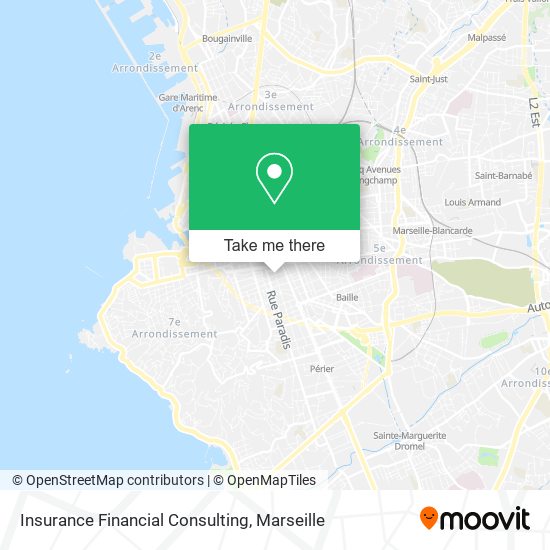 Insurance Financial Consulting map
