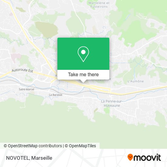 NOVOTEL map