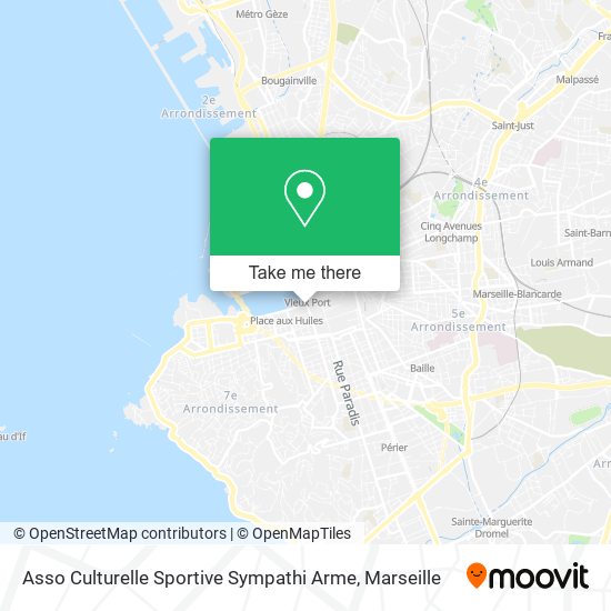 Asso Culturelle Sportive Sympathi Arme map