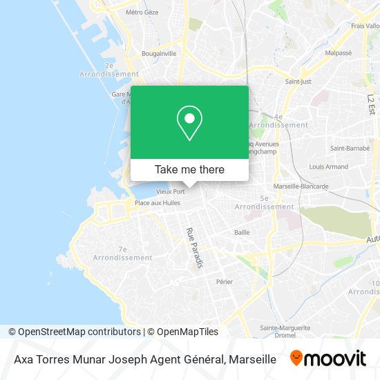 Axa Torres Munar Joseph Agent Général map